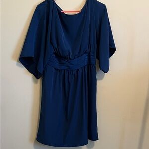 Adrianna Papell Deep Blue Mini Dress